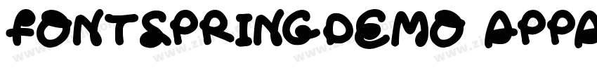FONTSPRINGDEMO Appar字体转换
